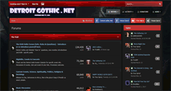 Desktop Screenshot of detroitgothic.net